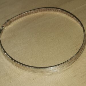 Herringbone Sterling Silver Bracelet